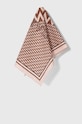Lanvin apaszka bawełniana wzorzyste różowy 6L4545.SR551