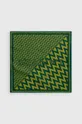 Хлопковый платок на шею Lanvin зелёный