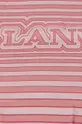 Шовкова хустка Lanvin рожевий