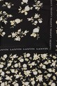 Lanvin chusta jedwabna 6L9090.SR557 czarny SS24