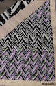 Missoni foulard in seta FO41TWD9461 violetto SS24