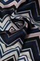 Accesorii Missoni eșarfă de mătase FO41TWD9645 bleumarin