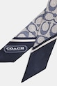 Coach apaszka damska jedwabna 29C2783 granatowy SS26