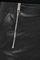 Elisabetta Franchi gonna in pelle nero GP02Z41E2
