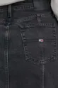 czarny Tommy Jeans spódnica jeansowa