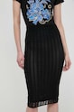 Pinko spódnica z elastanem czarny 103186.A1PY