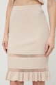 Odzież Pinko spódnica 102974.A1NA beżowy