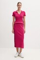 Dkny spódnica DJ4R0117 różowy SS25