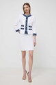 Luisa Spagnoli fusta 58326 alb SS24