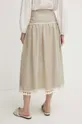 Λινή φούστα Luisa Spagnoli TERMALE Κύριο υλικό: 100% Λινάρι Φόδρα: 100% Βαμβάκι