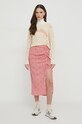 Pepe Jeans spódnica BLAKE PL901090 czerwony SS24