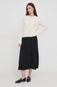 Спідниця Tommy Hilfiger WW0WW41793 чорний SS24