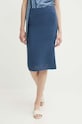 Îmbrăcăminte Lauren Ralph Lauren fusta din in 200932981 albastru