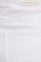 Džínová sukně Pepe Jeans MINI SKIRT HW COATED béžová PL901118