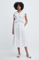 Pamučna suknja Pepe Jeans DARLING bijela