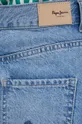 niebieski Pepe Jeans spódnica jeansowa MINI SKIRT HW