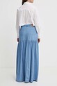 Odzież Pepe Jeans spódnica MAXI SKIRT HW DNM REG PL901131R niebieski