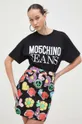 чёрный Джинсовая юбка Moschino Jeans