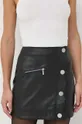 Kožna suknja Armani Exchange Temeljni materijal: 100% Ovčja koža Postava: 100% Poliester