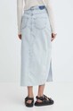 Îmbrăcăminte Liu Jo fustă din denim UA4266.DS049 albastru