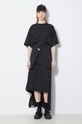 Спідниця з домішкою вовни Y-3 Refined Woven IN4372 чорний SS24