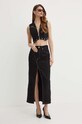 Джинсова спідниця Pinko 103628.A1VD чорний SS24