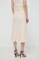 Îmbrăcăminte Twinset fusta din bumbac 241TT2055 bej