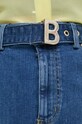Blugirl Blumarine spódnica jeansowa niebieski RA4144.D4448