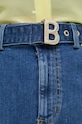 Blugirl Blumarine spódnica jeansowa niebieski RA4144.D4448