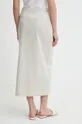 Ľanová sukňa Sisley 55 % Ľan, 42 % Bavlna, 3 % Elastan