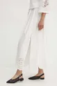 biały Sisley spódnica bawełniana