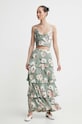 Abercrombie & Fitch spódnica KI143.4022.327 zielony SS24