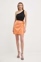 Guess spódnica IRINA W4GD0A.WF1T2 pomarańczowy SS24