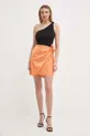 Suknja Guess IRINA narančasta