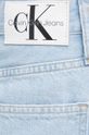 Rifľová sukňa Calvin Klein Jeans modrá J20J222828