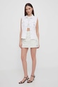 Calvin Klein Jeans spódnica J20J223317 biały SS24