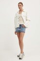 Джинсовая юбка Superdry W7210317A.8BD голубой SS24