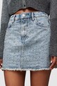 Одяг Джинсова спідниця AllSaints WENDEL WS025Z блакитний