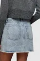 niebieski AllSaints spódnica jeansowa WENDEL
