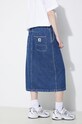 Carhartt WIP gonna di jeans Colby cotone blu I033334.106