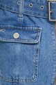 Tommy Jeans fustă din denim albastru DW0DW17668