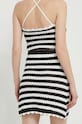 Îmbrăcăminte Tommy Jeans fustă din bumbac DW0DW17961 negru