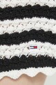 Tommy Jeans fustă din bumbac DW0DW17961 negru