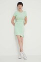 Tommy Jeans fustă DW0DW17962 verde SS24