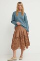 Юбка MUNTHE 1215.24205 коричневый AW24