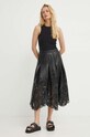 Suknja MUNTHE 1215.24205 crna AW24