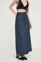 Gestuz fustă din denim bleumarin 10909033