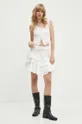 Βαμβακερή φούστα IRO λευκό