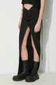 čierna Rifľová sukňa Rick Owens Denim Skirt Edfu Skirt Long