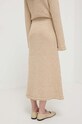 Ρούχα Φούστα από λινό μείγμα By Malene Birger Q72350002 μπεζ